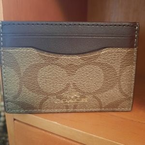 Coach card case